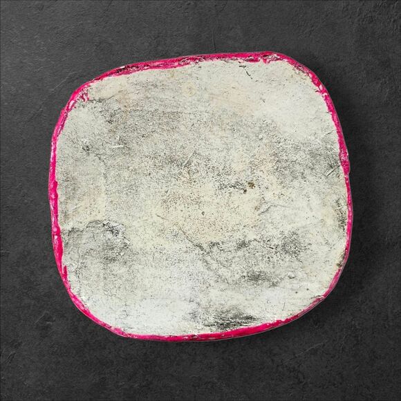 Vintage Papier-Mâché Lady Head Pin Cushion, Gemma Taccogna Style, 8" Pink MCM - Picture 7 of 12